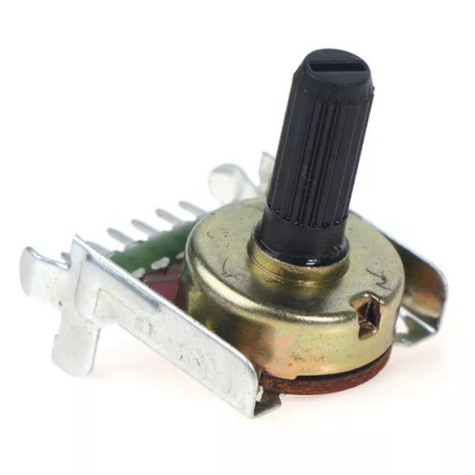 Potentiometer S/T Lin Dual 15mm 500 K Pcb F168 K B500 K Y21.5 Vt