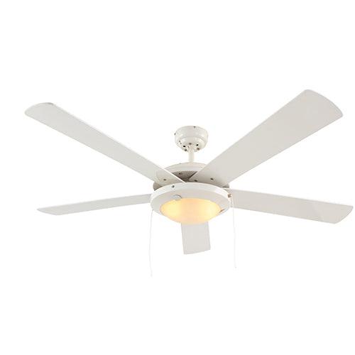 Comet Ceiling Fan 5 Blades White - Livestainable.co.za
