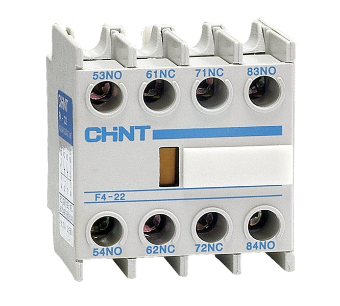 Auxillary Contact Block 10 Amp 2 No & 2 Nc F4 22