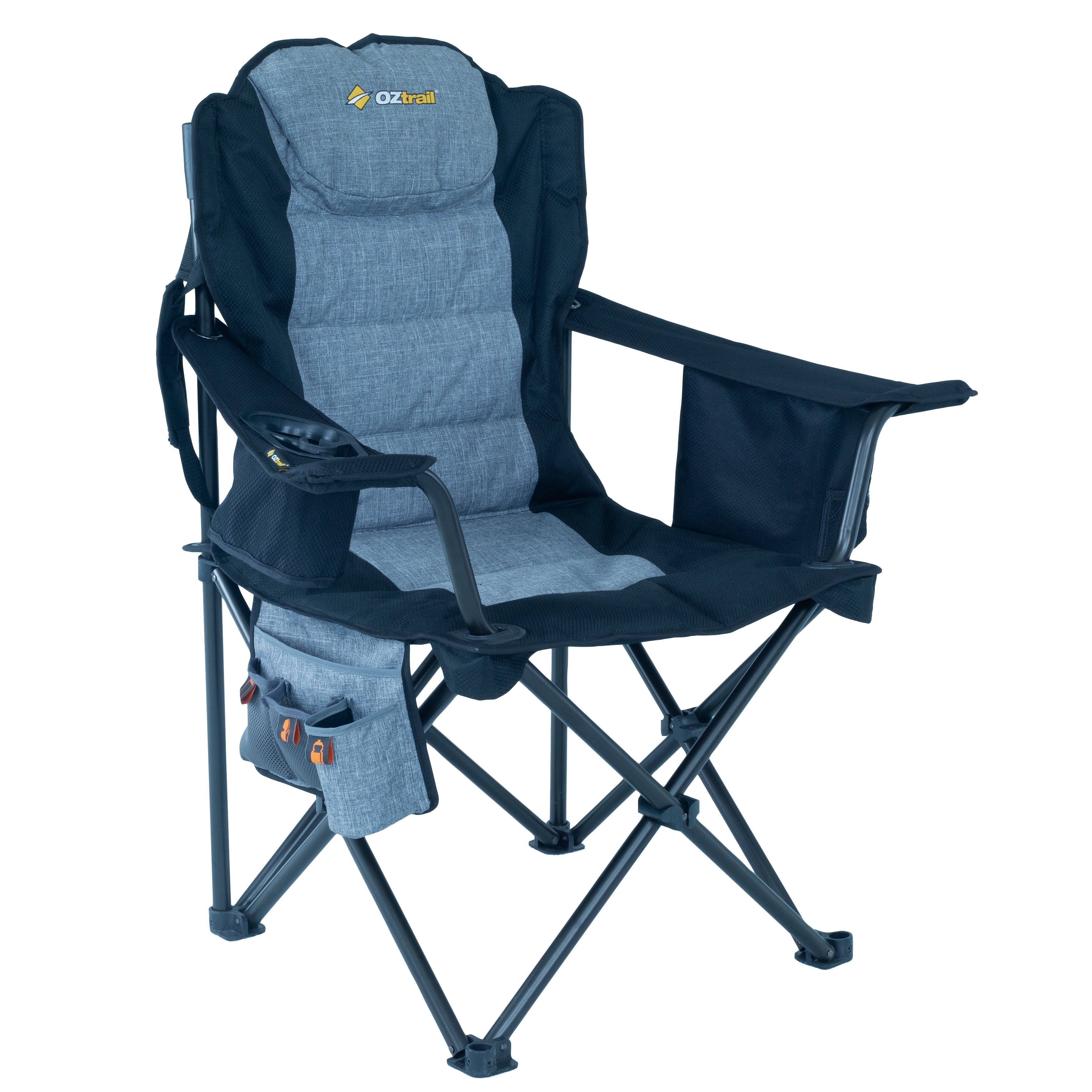 Big Boy Arm Chair 220kg Blue - Livestainable.co.za