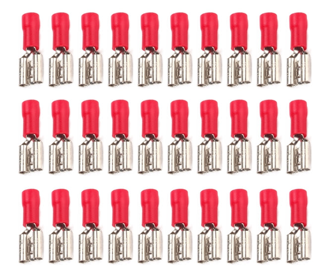 Terminal Pre Insulated Red 4.8mm Fem 1 K/Bag Fdd 1.25 187(5)