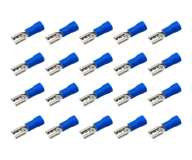 Terminal Pre Insulated Blue 4.8mm Fem 1 K/Bag Fdd 2 187(5)