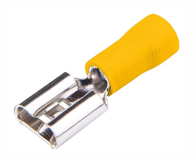 Terminal Pre Insulated Yl 6.35mm Fem Fdd 5.5 250