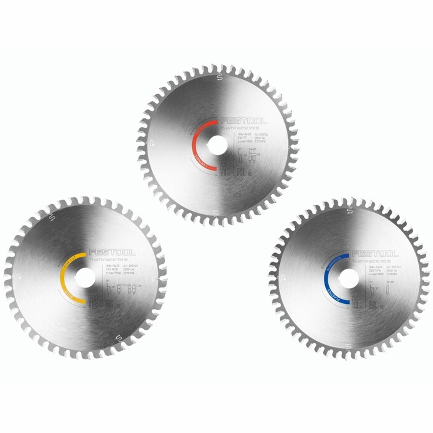 Festool Saw Blade Set Ksb Sort 3 W L A 168 X1.8