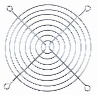 Chrome Metal Finger Guard For 150mm Fan Tba