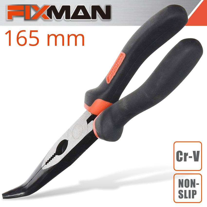 Fixman Industrial Bent Nose Pliers 6' X 160 Mm - Livestainable.co.za