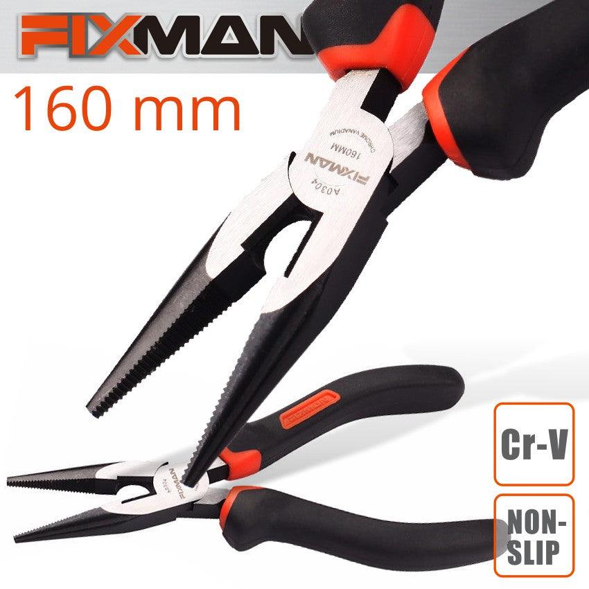 Fixman Industrial Long Nose Pliers 6'/160 Mm - Livestainable.co.za