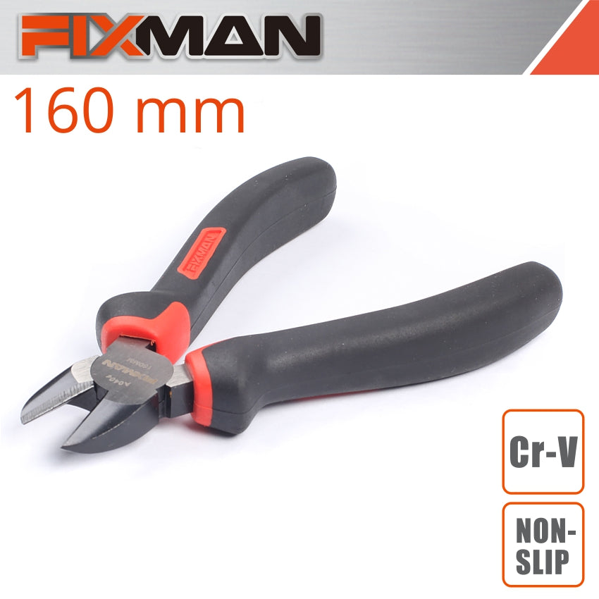 Fixman Fixman Industrial Diagonal Side Cutting Pliers 6' 170 Mm