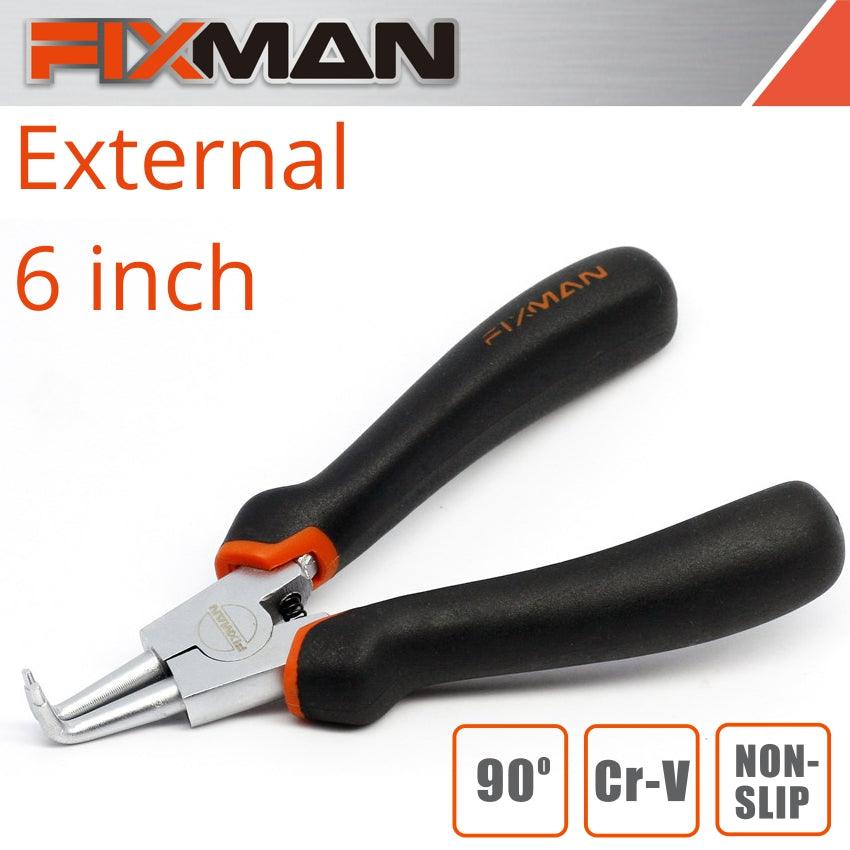 Fixman External Circlip Pliers 6'/145 Mm 90 Deg - Livestainable.co.za