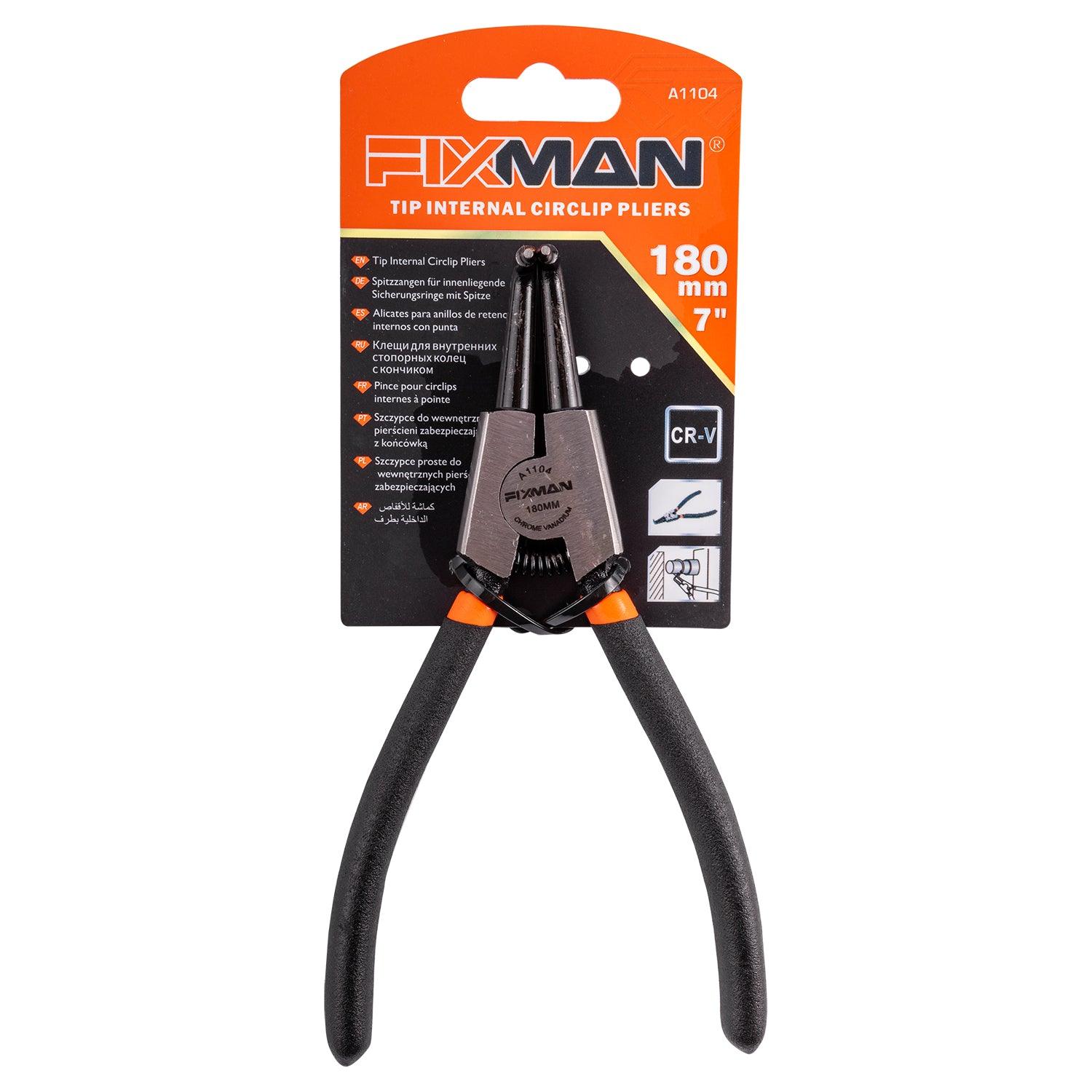Fixman External Circlip Pliers 7'/175 Mm 90 Deg - Livestainable.co.za