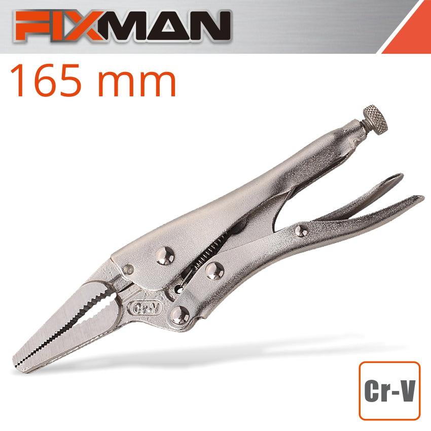 Fixman Long Nose Lock Grip Pliers 6'/165 Mm - Livestainable.co.za
