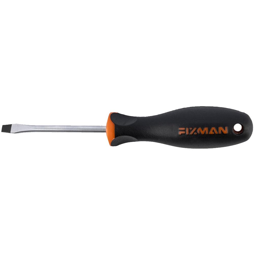 Fixman S/Driver Slotted 5.5 X1 X75 Mm Crv With Ergonomic Handle - Livestainable.co.za