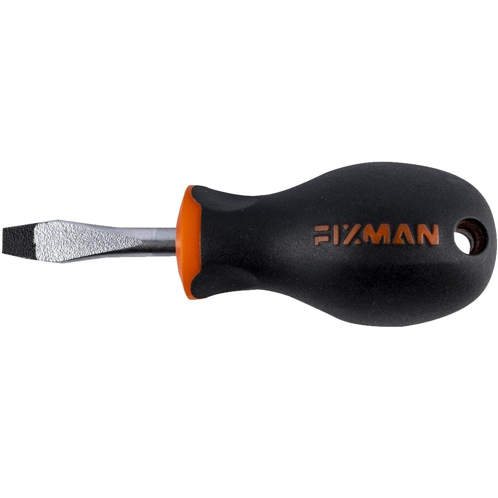 Fixman S/Driver Slotted 6.5 X1.2 X38 Mm Crv With Ergonomic Handle - Livestainable.co.za