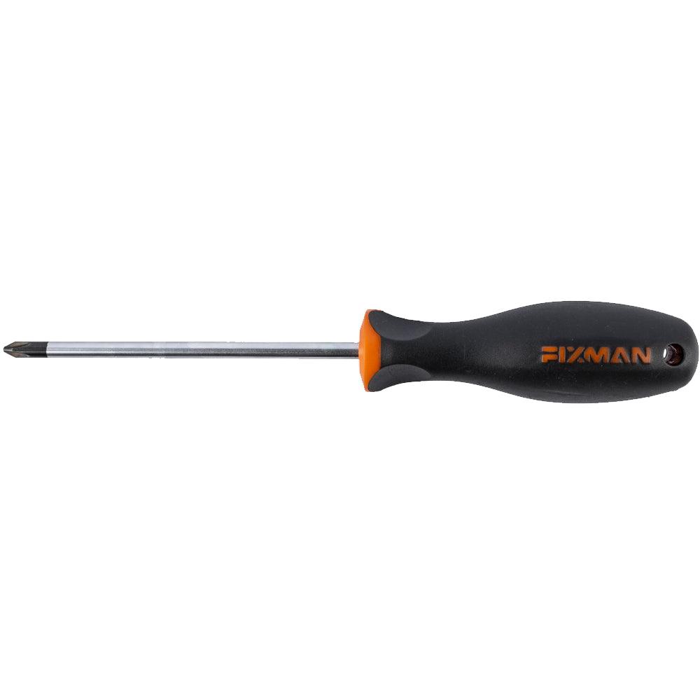 Fixman S/Driver Phillips Ph2 6 X125 Mm Crv With Ergonomic Handle - Livestainable.co.za