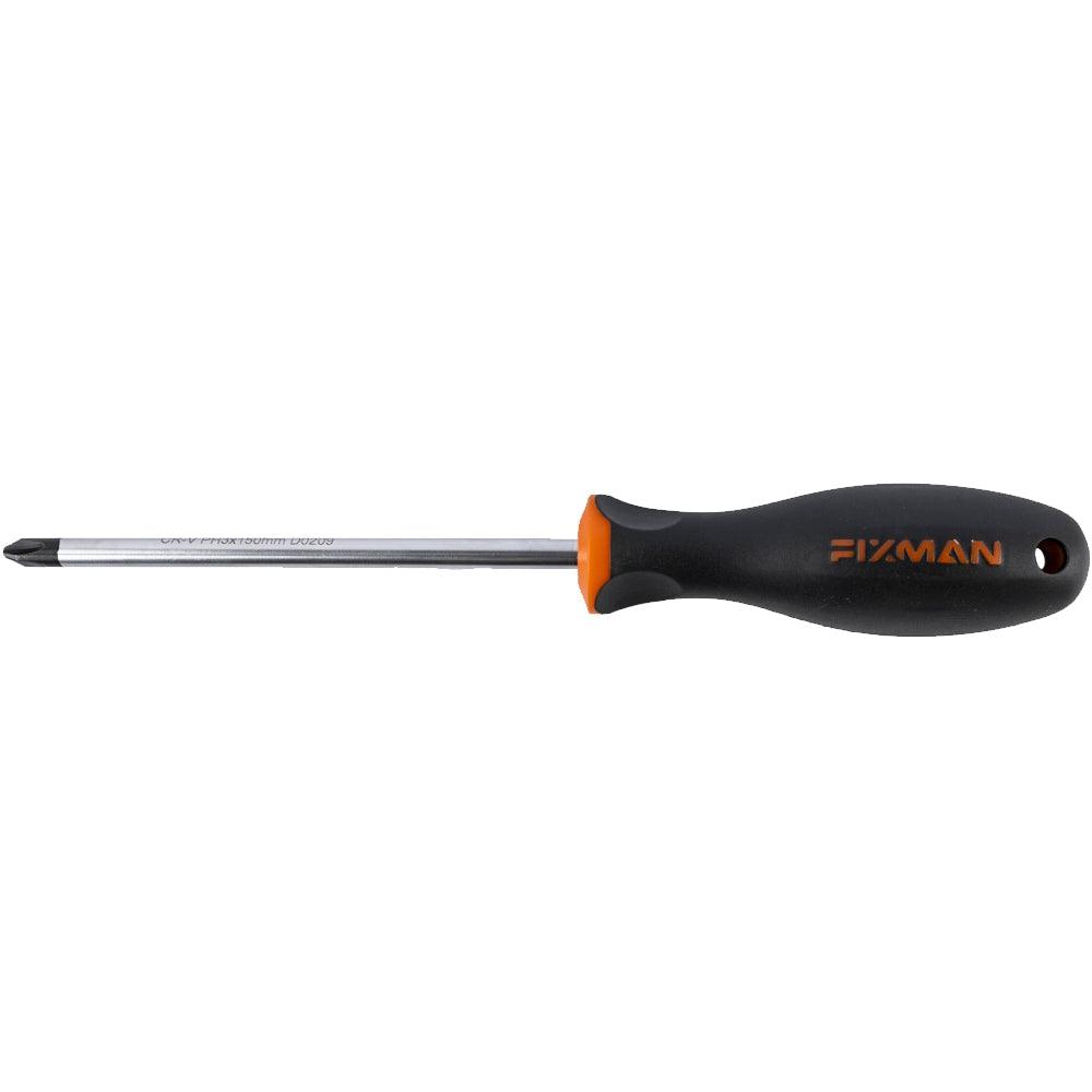Fixman S/Driver Phillips Ph3 8 X150 Mm Crv With Ergonomic Handle - Livestainable.co.za