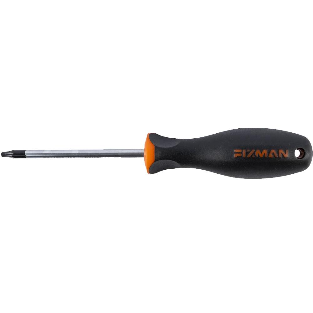 Fixman S/Driver Torx T20 6 X100 Mm Crv With Ergonomic Handle - Livestainable.co.za