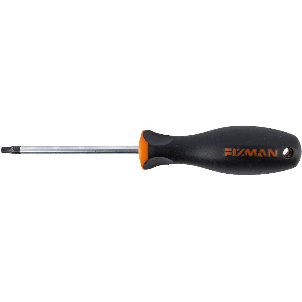 Fixman S/Driver Torx T25 6 X100 Mm Crv With Ergonomic Handle - Livestainable.co.za