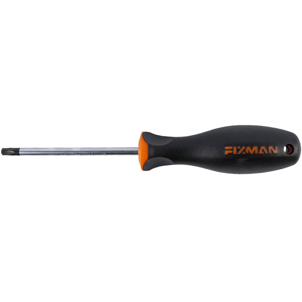 Fixman S/Driver Torx T30 6 X100 Mm Crv With Ergonomic Handle - Livestainable.co.za