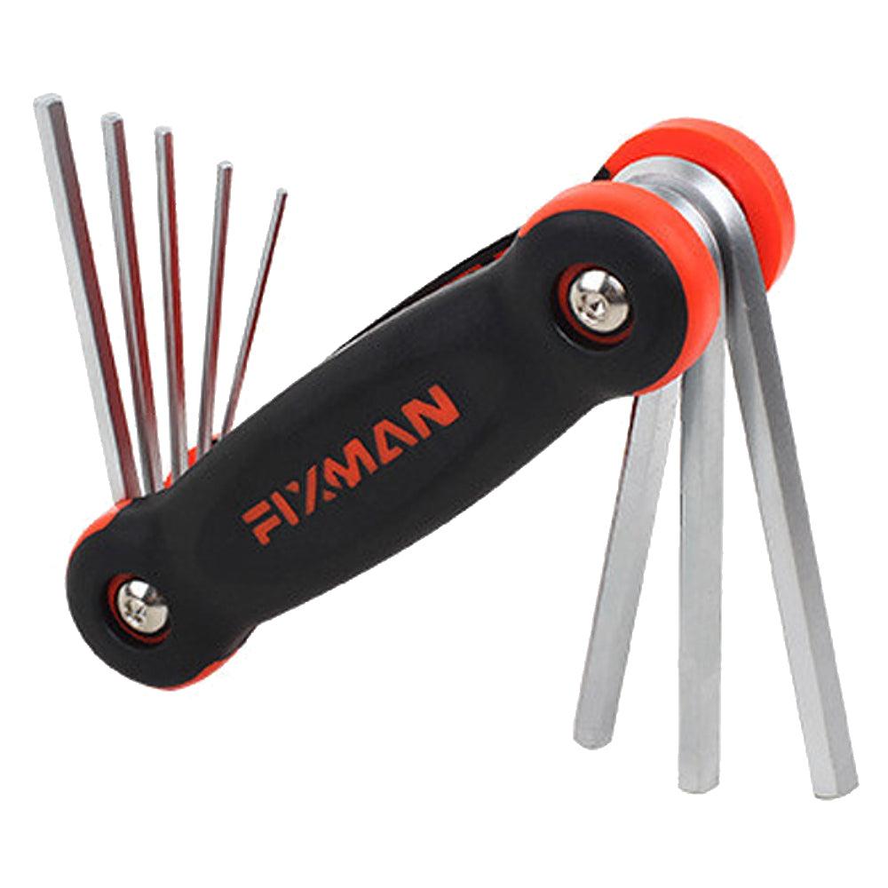 Fixman Hex Key Wrench Set 9 Pce (H5/64 H3/32 H1/8 H9/64 H5/32 H3/16 H7/ - Livestainable.co.za