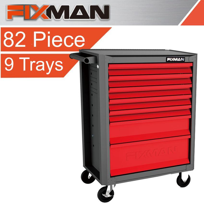 Fixman 82 Pc 7 Drawer Economy Line Roller Cabinet With Stock - Livestainable.co.za