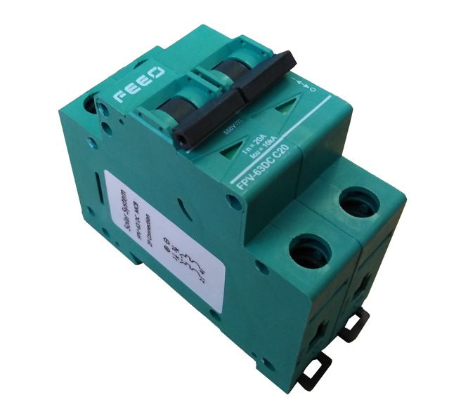 Circuit Breaker Dc D/P 20 A Fpv 63 2 P 20 A