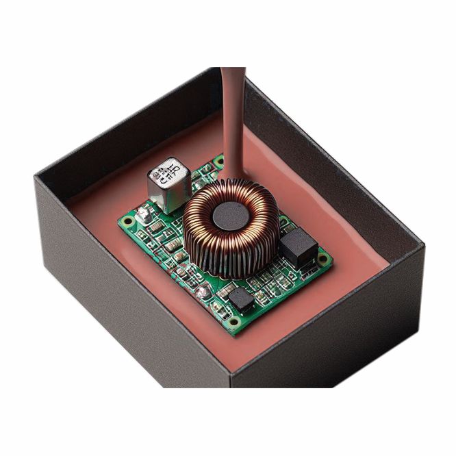 Resin Potting Compound Brown 500g Fr453 500