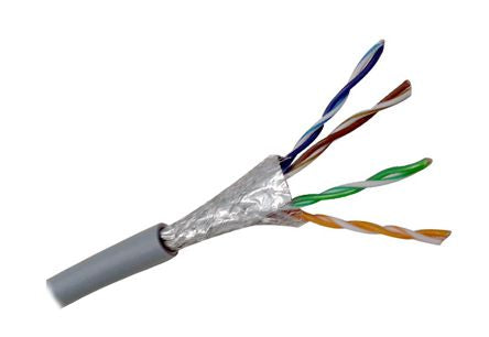 Cat6 Sftp Ethernet Cable Cca 8 C Solid Grey Debulk Sftp6 Sgycu