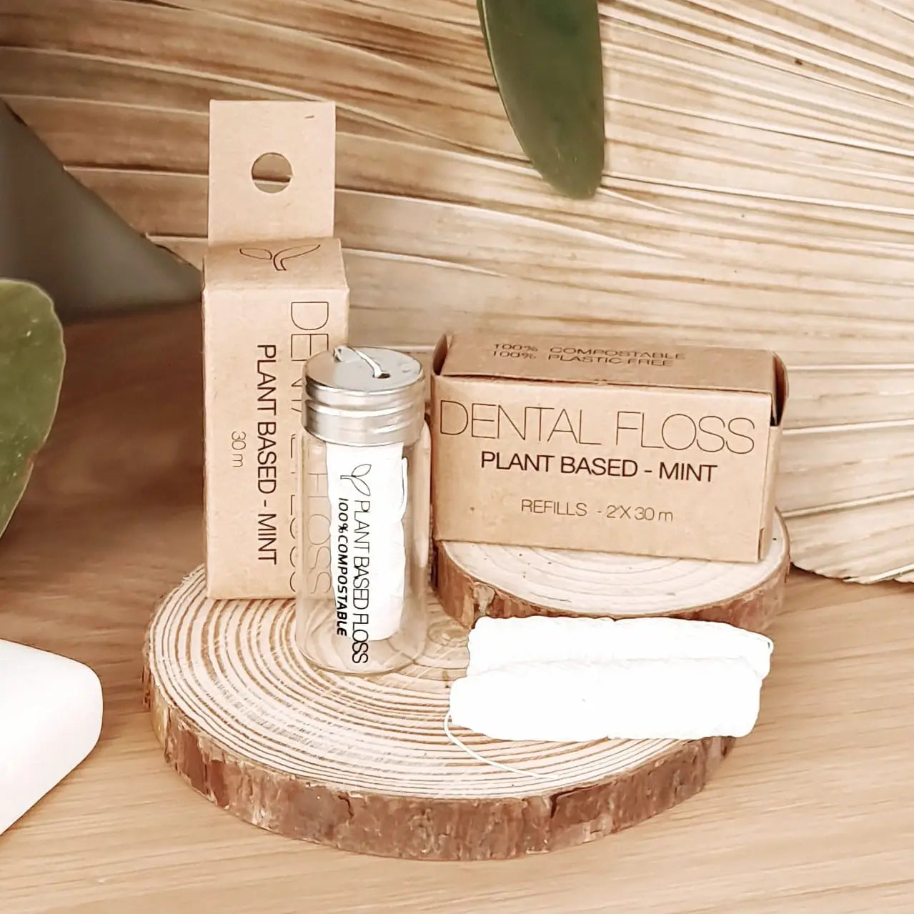 Plant Based Floss - Refill pack of 4