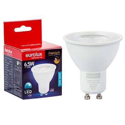 Gu10 Premium Clear Lens 7w Led 4000 K Dimmable N - Livestainable.co.za