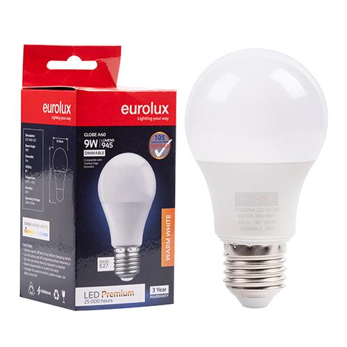 A60 Premium 9w Led E27 3000 K Dimmable N - Livestainable.co.za