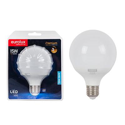 Mini Maxi Globe G95mm Premium 15w Led E27 4000 K N - Livestainable.co.za