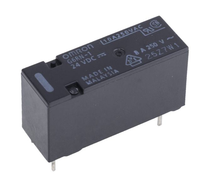 Spdt Non Latching Relay Pcb Mount 24 V Dc Coil 8 A G6 Rn 1 24 Dc