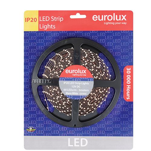 Led Strip 5m 4.8 W/M Warm White Ip20 - Livestainable.co.za