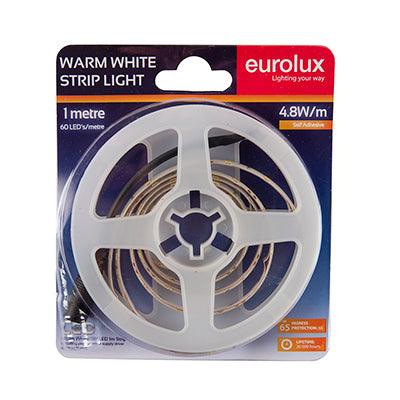 Led Strip Diy Kit 1m 4.8w/M Ww Ip65 - Livestainable.co.za