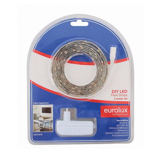 Led Strip Diy Kit 2m 7.2 W/M Ww Ip65 - Livestainable.co.za