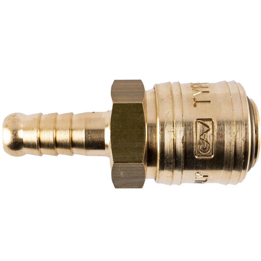 Brass Quick Coupler 9 Mm Hose German - Livestainable.co.za