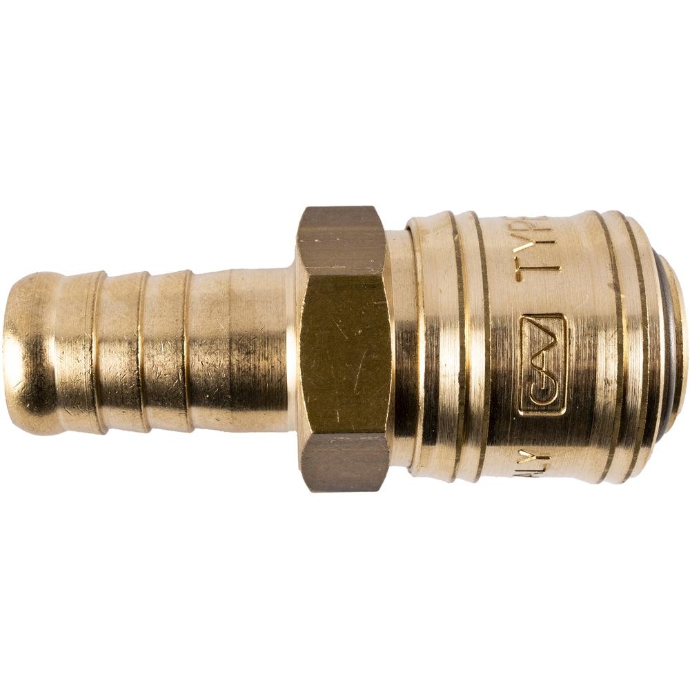 Brass Quick Coupler 13 Mm Hose German - Livestainable.co.za
