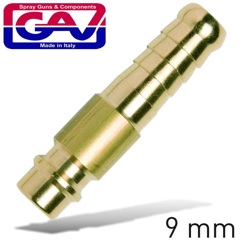 Brass Connector 9 Mm Hose German - Livestainable.co.za