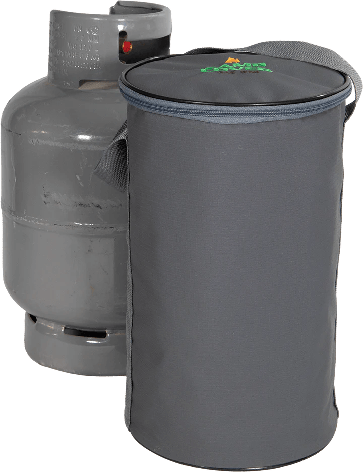 Camp Cover Gas Bottle Cover 5Kg Charcoal - Livestainable.co.za