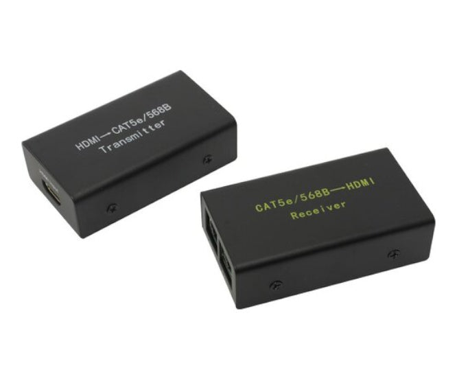 Hdmi Extender By Cat 5e 60m Hcl0101