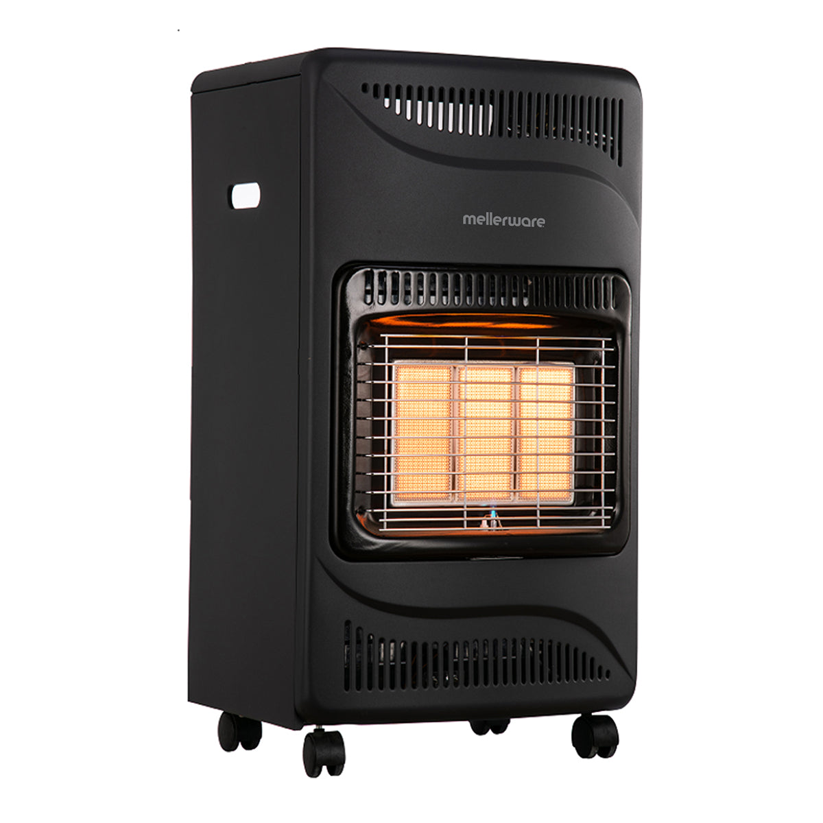 Mellerware Gas Steel Heater 3 Settings Black 4.2 Kw