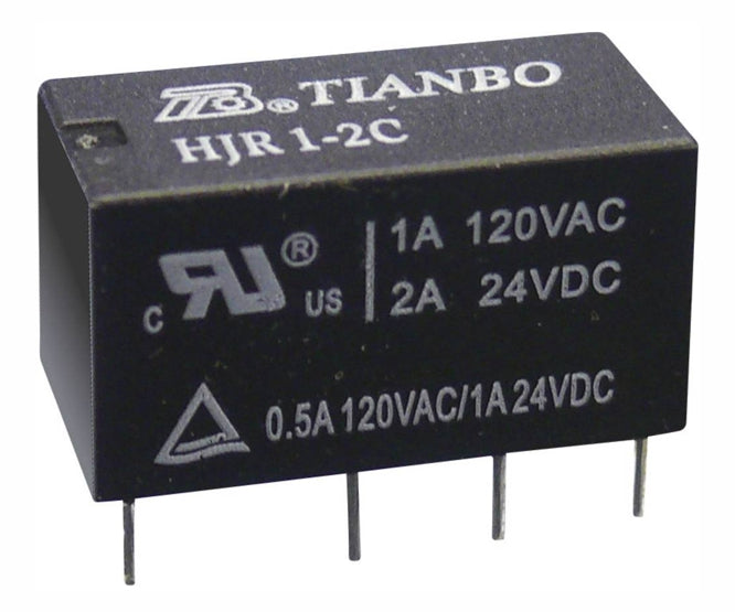 Relay Dpdt Pcb 1 A 48 Vdc 8 Pin Hjr1 2 C D 48 Vdc S Zr