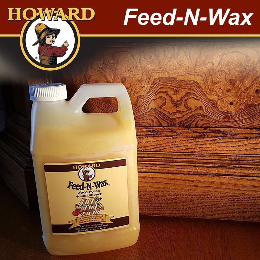 Howard Feed N Wax Wood Polish & Conditioner 1893 Ml - Livestainable.co.za