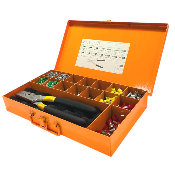Crimper And Bootlace Terminal Assortment Hs0.5 16 Pzd