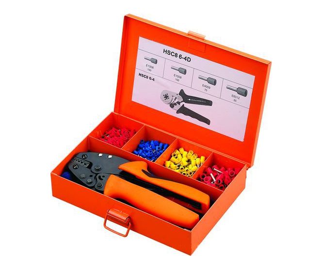 Crimper And Bootlace Terminal Assortment Hsc816 4 D
