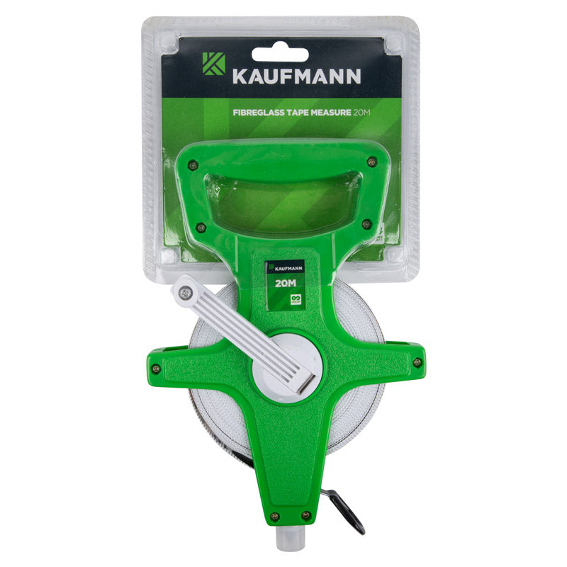 Kaufmann Tape Measure Fibre Glass Crp J3 20 M