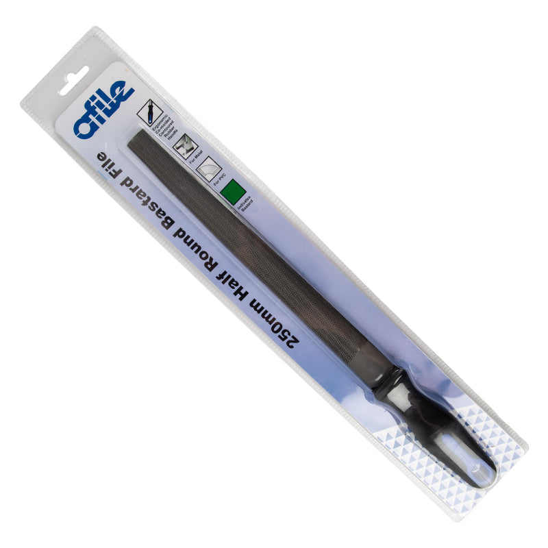 Afile Half Round Bastard File 250 Mm Packed