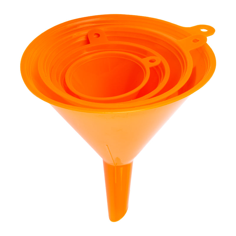 U Part Funnel Set Off 4 No Sieve