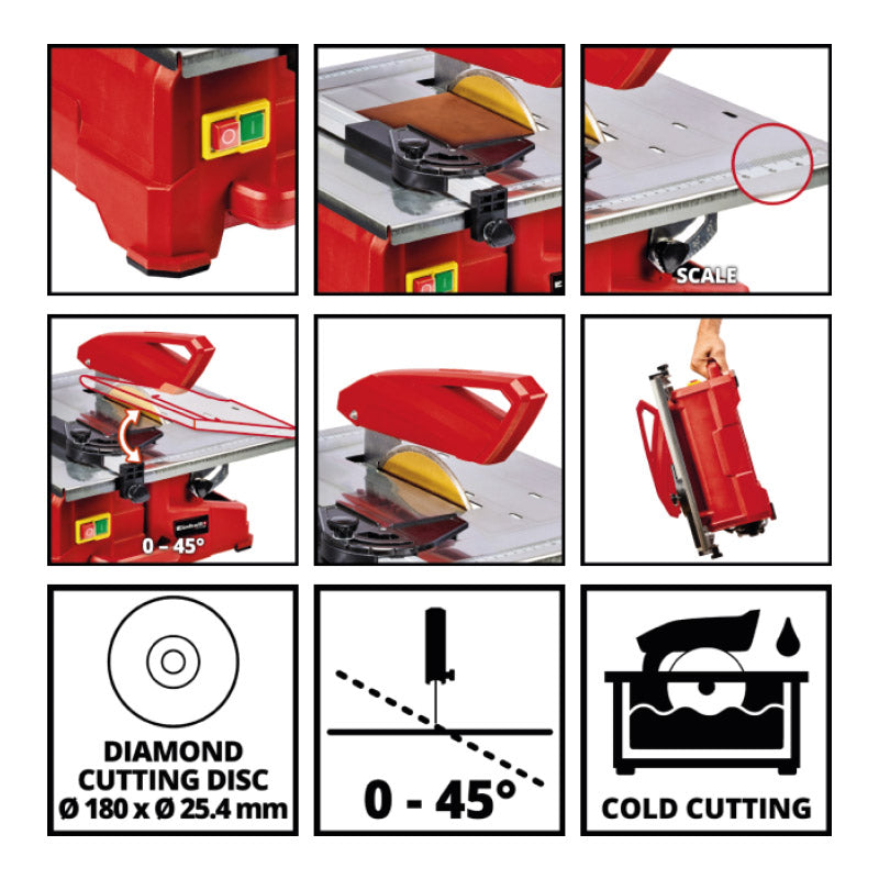 Einhell Tile Cutting Machine 800 Watt Tc Tc 800