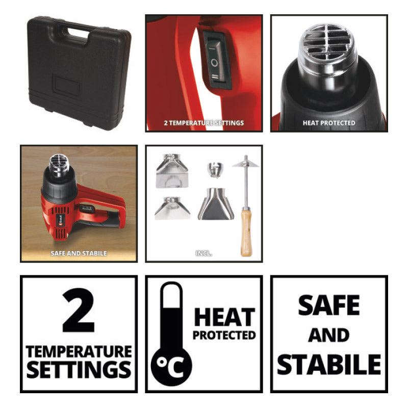 Einhell Heat Gun 2000 W Th Ha 2000/1